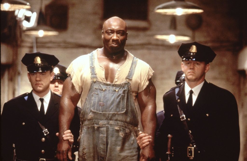Maybe you are looking for another film based on a Stephen King story, set in a prison, featuring a wrongly convicted protagonist, and directed by Frank Darabont. That is a lot of similarities. Add in the great acting of Tom Hanks and Michael Clark Duncan and you have The Green Mile. 