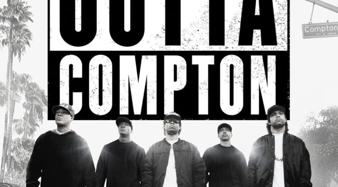 Poster for the movie "Straight Outta Compton"