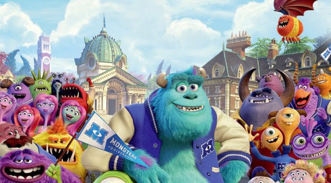 Poster for the movie "Monsters University"