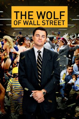 Poster for the movie "The Wolf of Wall Street"