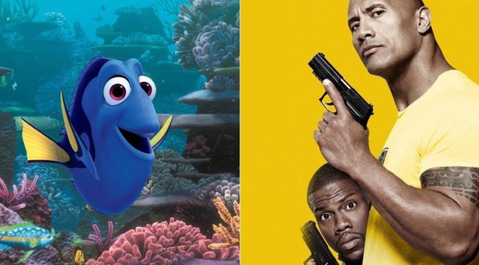 Weekend Outlook – Finding Dory and Central Intelligence