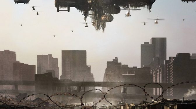Poster for the movie "District 9"