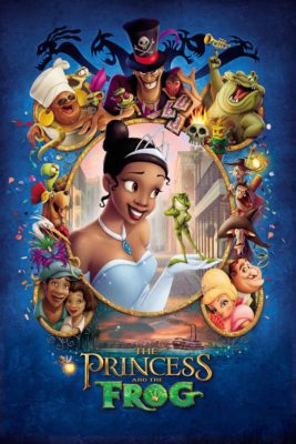 Poster for the movie "The Princess and the Frog"