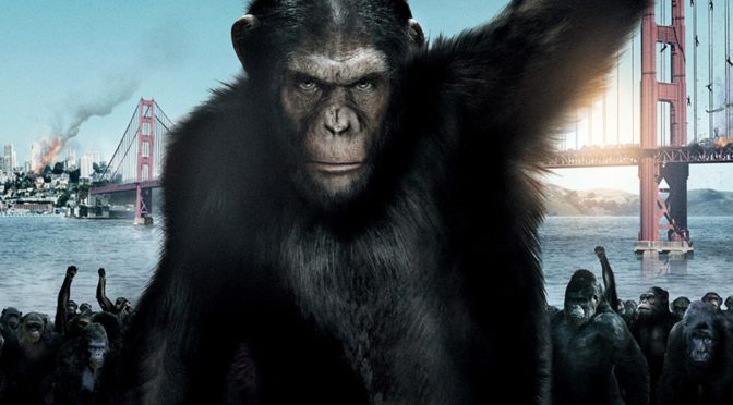 Poster for the movie "Rise of the Planet of the Apes"