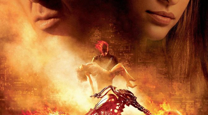 Poster for the movie "Ghost Rider"