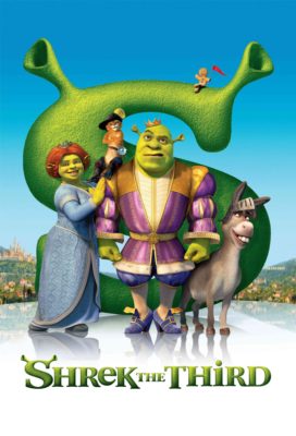 Poster for the movie "Shrek the Third"