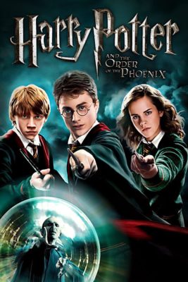 Poster for the movie "Harry Potter and the Order of the Phoenix"