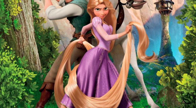 Poster for the movie "Tangled"