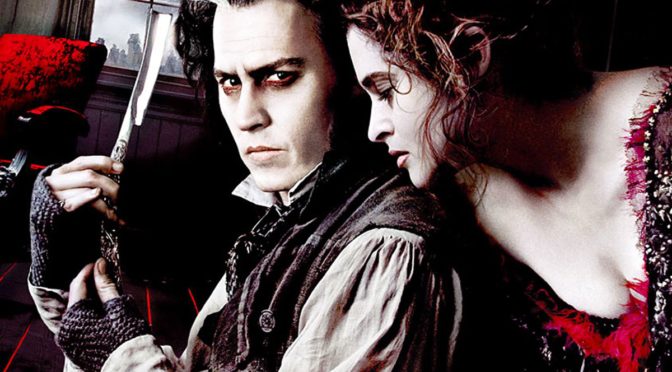 Poster for the movie "Sweeney Todd: The Demon Barber of Fleet Street"