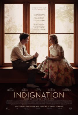 Poster for the movie "Indignation"