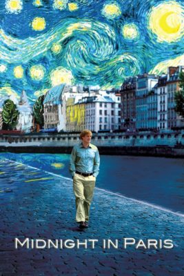 Poster for the movie "Midnight in Paris"