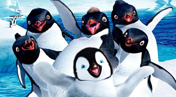 Poster for the movie "Happy Feet"
