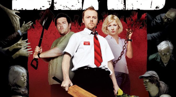 Poster for the movie "Shaun of the Dead"