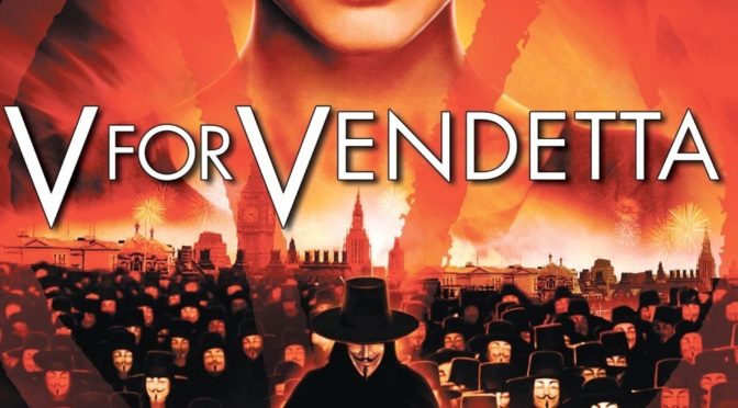 Poster for the movie "V for Vendetta"