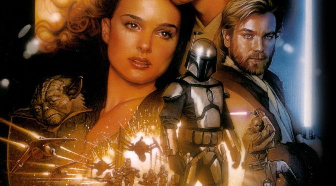 Poster for the movie "Star Wars: Episode II - Attack of the Clones"