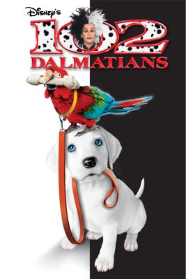 Poster for the movie "102 Dalmatians"