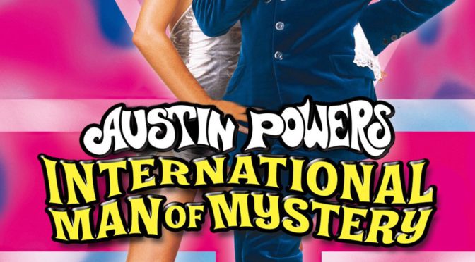 Poster for the movie "Austin Powers: International Man of Mystery"