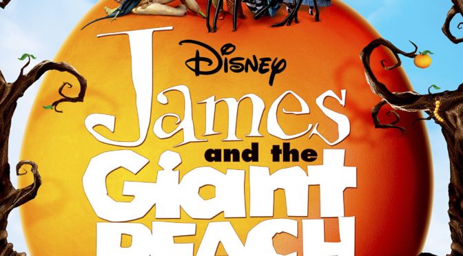 Poster for the movie "James and the Giant Peach"