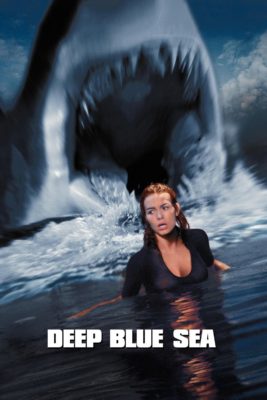 Poster for the movie "Deep Blue Sea"