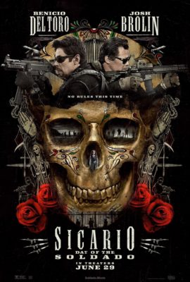 Poster for the movie "Sicario: Day of the Soldado"