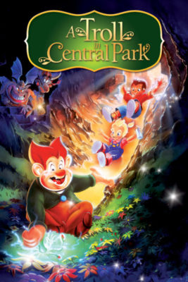 Poster for the movie "A Troll in Central Park"