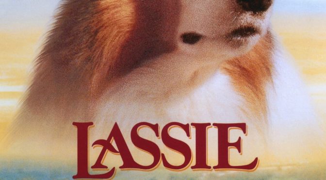 Poster for the movie "Lassie"