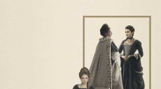 Poster for the movie "The Favourite"