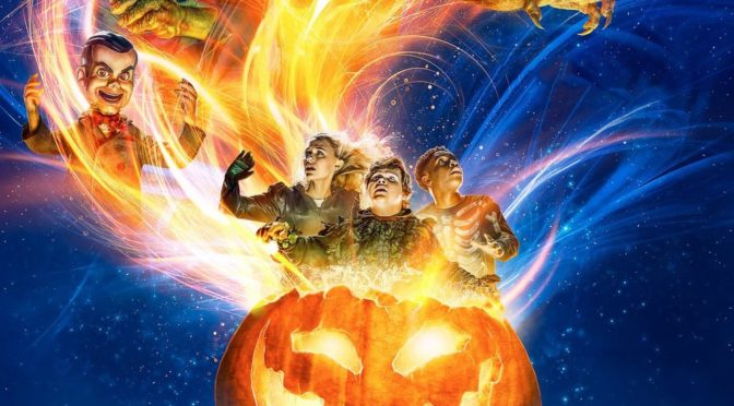 Poster for the movie "Goosebumps 2: Haunted Halloween"