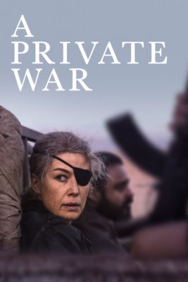 Poster for the movie "A Private War"