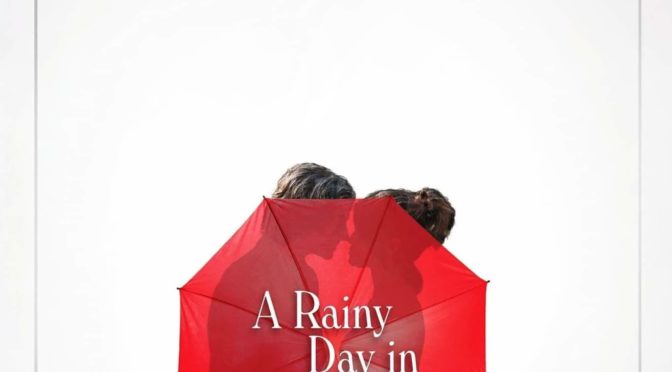Poster for the movie "A Rainy Day in New York"